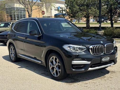 Black Sapphire Metallic 2021 BMW X3 xDrive30i