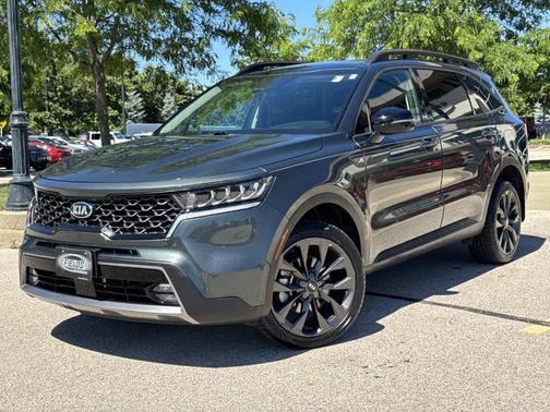 Aruba Green 2021 Kia Sorento EX