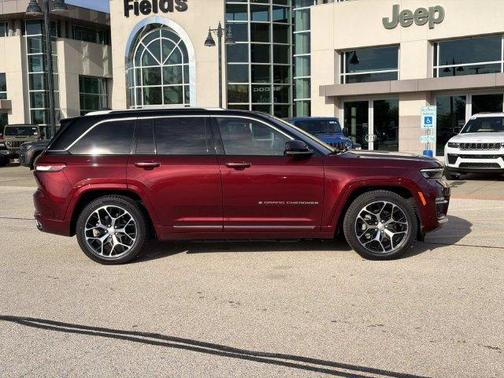 Velvet Red Pearlcoat 2022 Jeep Grand Cherokee 4xe Summit