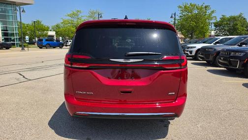 Red 2026 Chrysler Pacifica Select AWD