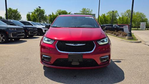 Red 2026 Chrysler Pacifica Select AWD
