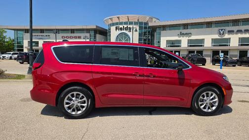 Red 2026 Chrysler Pacifica Select AWD