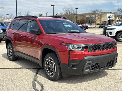 Red 2026 Jeep Cherokee LAREDO/LIMITED