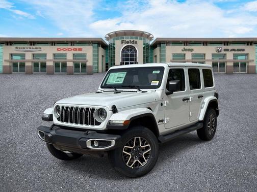 Bright White 2026 Jeep Wrangler Sahara