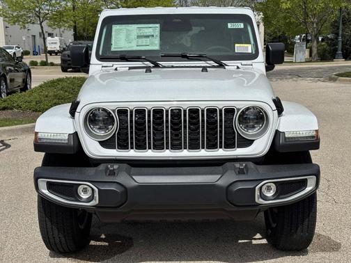 Bright White 2026 Jeep Wrangler Sahara