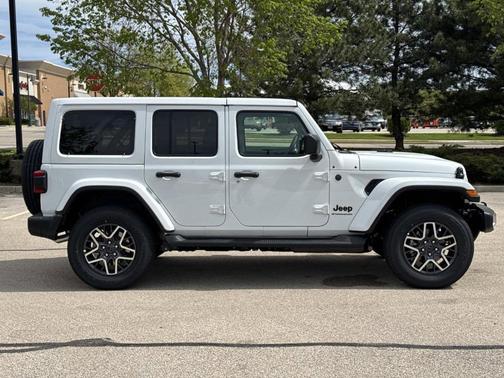 Bright White 2026 Jeep Wrangler Sahara