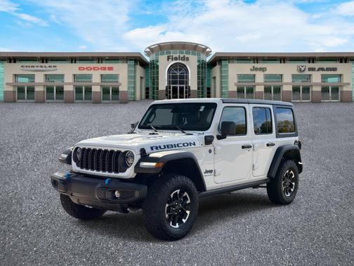 Bright White Clearcoat 2025 Jeep Wrangler 4xe Rubicon