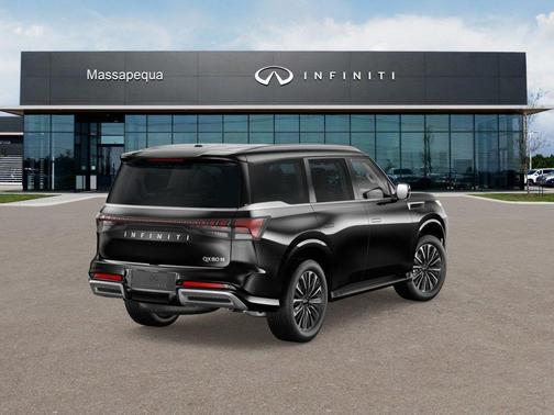 Black Obsidian 2026 INFINITI QX80 Luxe