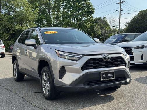 Silver Sky Metallic 2022 Toyota RAV4 XLE