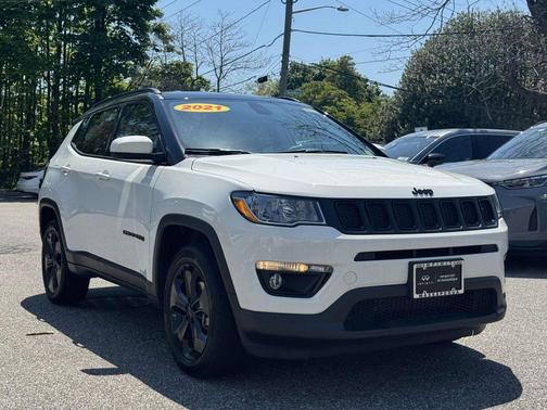 White Clearcoat 2021 Jeep Compass Altitude