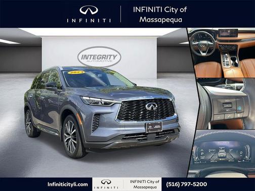 Moonbow Blue 2023 INFINITI QX60 SENSORY