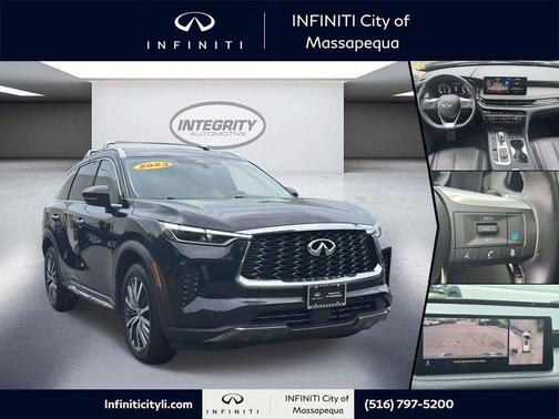 Mineral Black 2023 INFINITI QX60 SENSORY