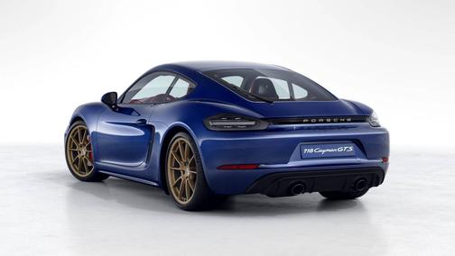 Gentian Blue Metallic 2025 Porsche 718 Cayman