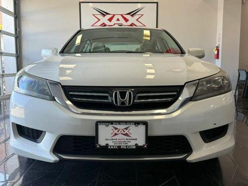 White 2015 Honda Accord Hybrid Base