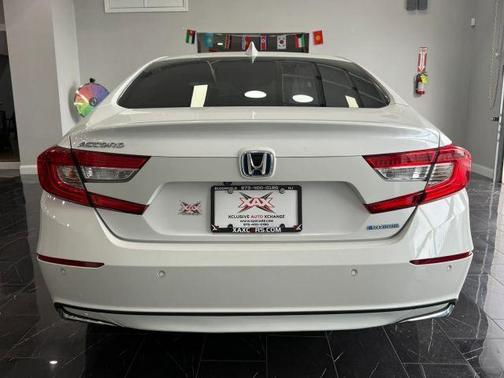 White 2021 Honda Accord Hybrid EX-L