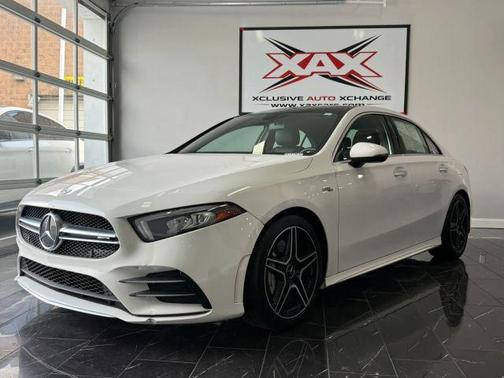 White 2021 Mercedes-Benz AMG A 35 Base