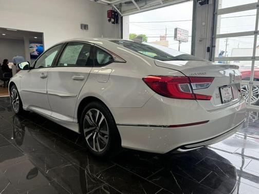 White 2019 Honda Accord Hybrid EX-L