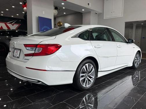 White 2019 Honda Accord Hybrid EX-L