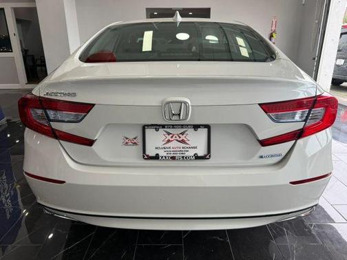 White 2019 Honda Accord Hybrid EX-L