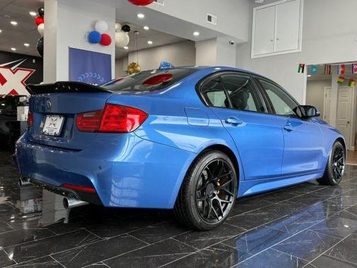 Blue 2015 BMW 335 i xDrive