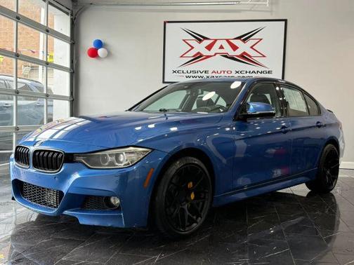 Blue 2015 BMW 335 i xDrive