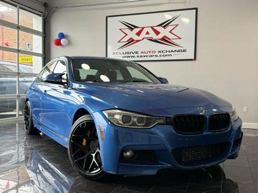 Blue 2015 BMW 335 i xDrive