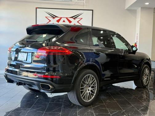 Black 2017 Porsche Cayenne Platinum Edition
