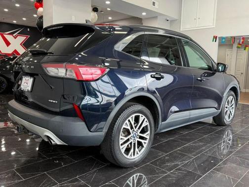 Blue 2021 Ford Escape SEL