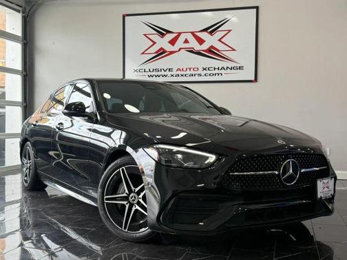 Black 2023 Mercedes-Benz C-Class C 300 4MATIC
