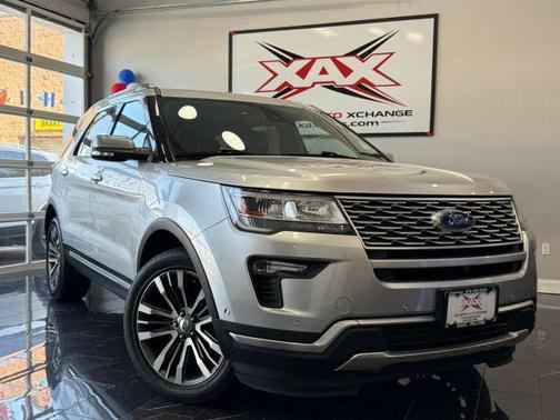 Silver 2019 Ford Explorer Platinum