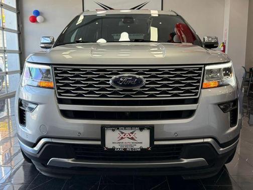 Silver 2019 Ford Explorer Platinum
