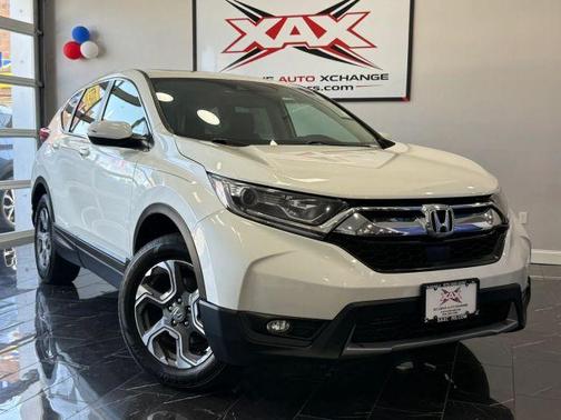 White 2018 Honda CR-V EX-L