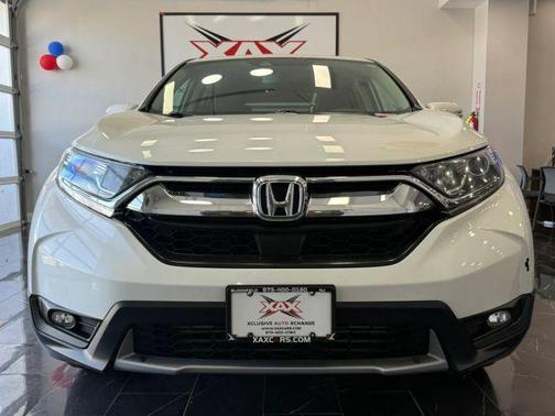 White 2018 Honda CR-V EX-L