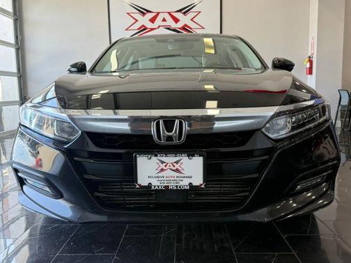 Black 2018 Honda Accord EX-L