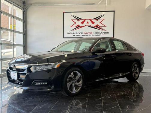 Black 2018 Honda Accord EX-L