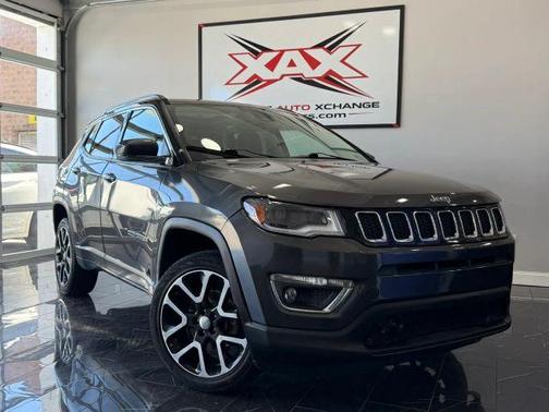 Gray 2017 Jeep Compass Limited
