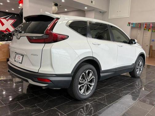 White 2020 Honda CR-V EX-L