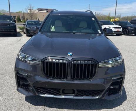 Blue 2020 BMW X7 M50i