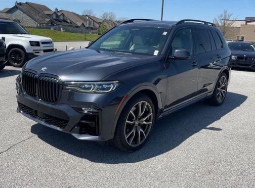 Blue 2020 BMW X7 M50i