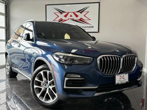 Blue 2019 BMW X5 xDrive40i