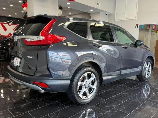 Gray 2018 Honda CR-V EX