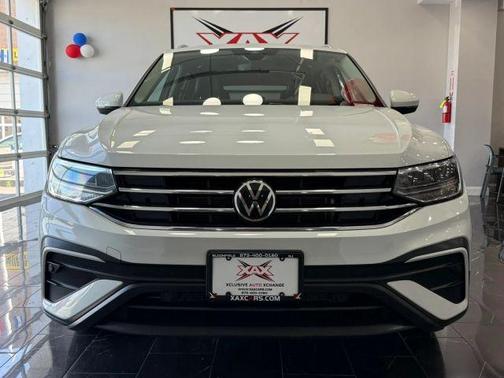 Pure White 2022 Volkswagen Tiguan 2.0T SE
