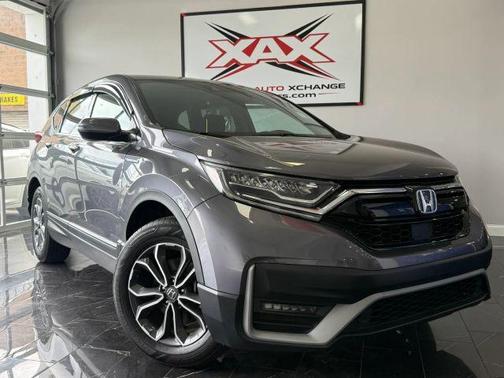 Gray 2022 Honda CR-V Hybrid EX