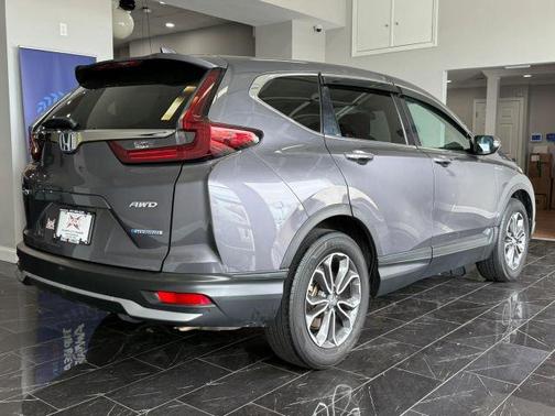 Gray 2022 Honda CR-V Hybrid EX