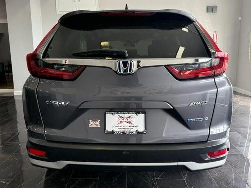 Gray 2022 Honda CR-V Hybrid EX