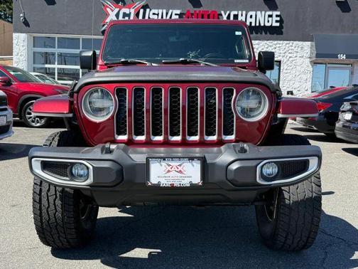 Red 2021 Jeep Gladiator Overland