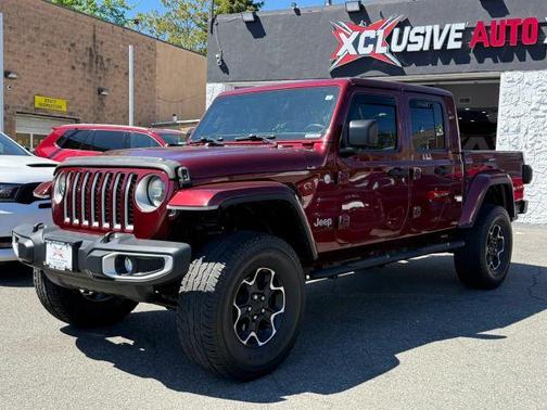 Red 2021 Jeep Gladiator Overland