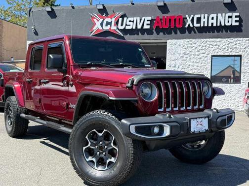 Red 2021 Jeep Gladiator Overland