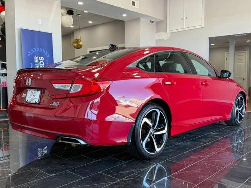 Red 2021 Honda Accord Sport 2.0T