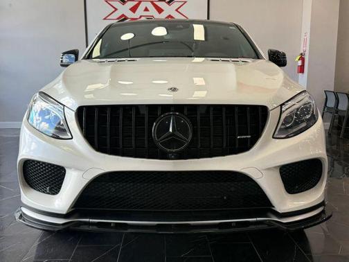 White 2017 Mercedes-Benz AMG GLE 43 Coupe 4MATIC